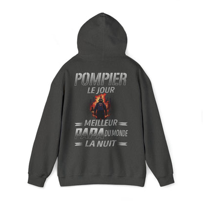 Pompier le jour, papa la nuit