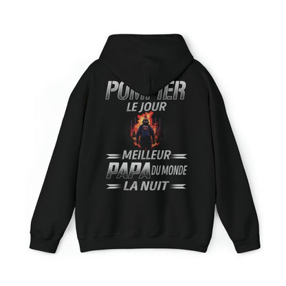 Pompier le jour, papa la nuit