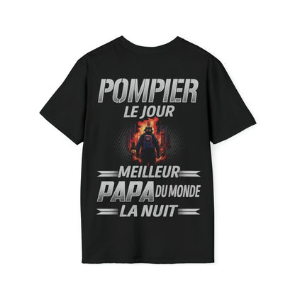 Pompier le jour, papa la nuit
