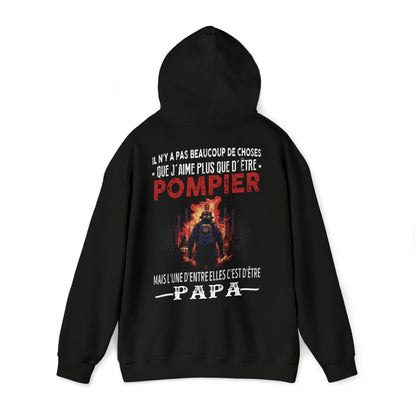 Pompier passionné, papa comblé