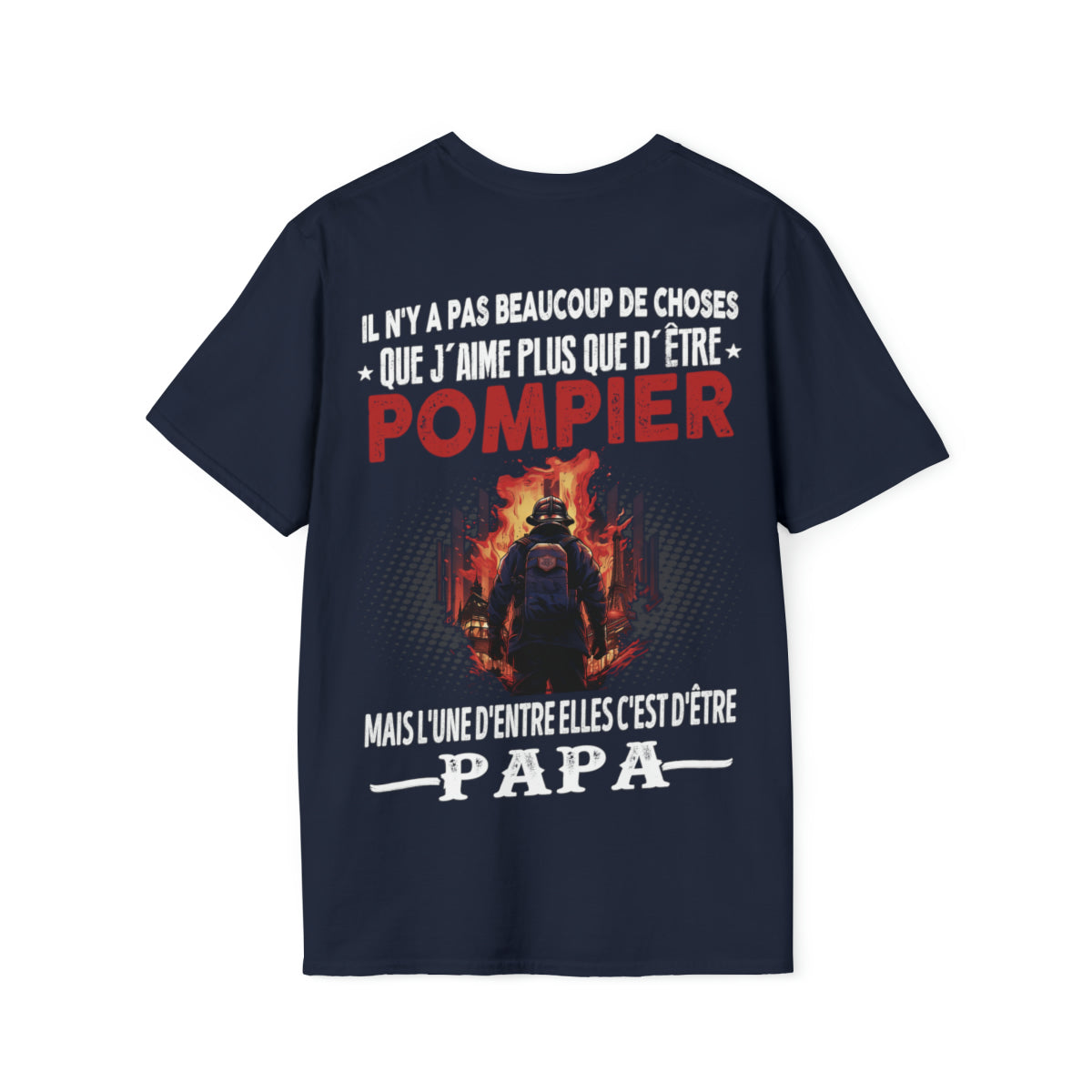 Pompier passionné, papa comblé