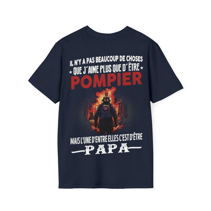 Pompier passionné, papa comblé