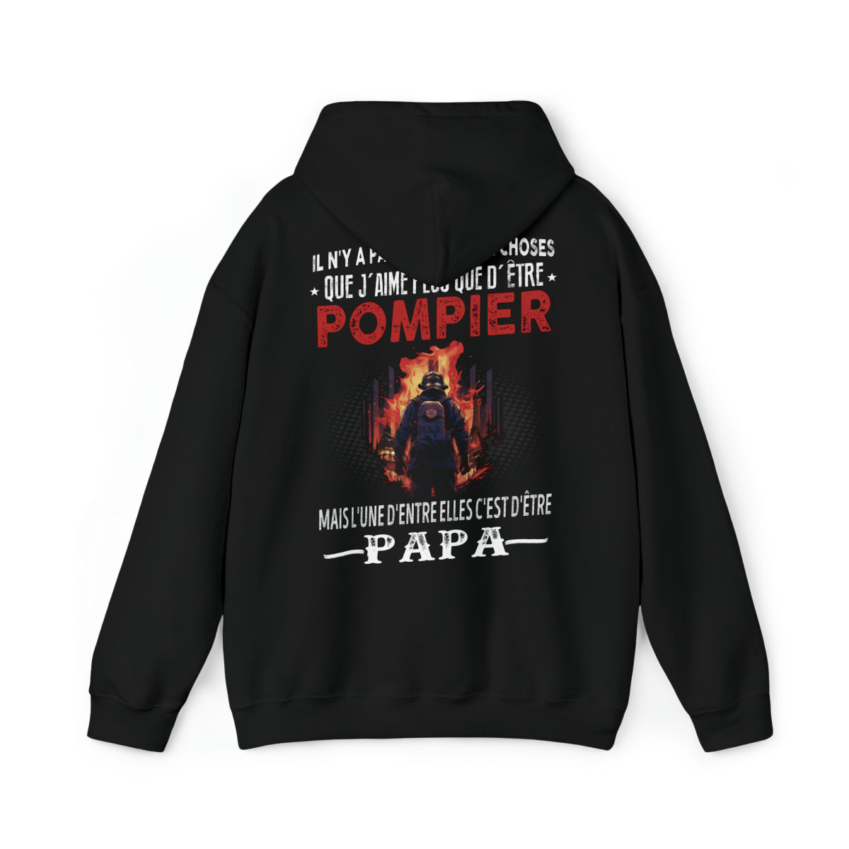 Pompier passionné, papa comblé
