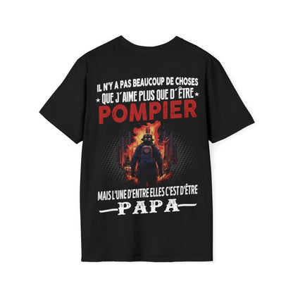 Pompier passionné, papa comblé