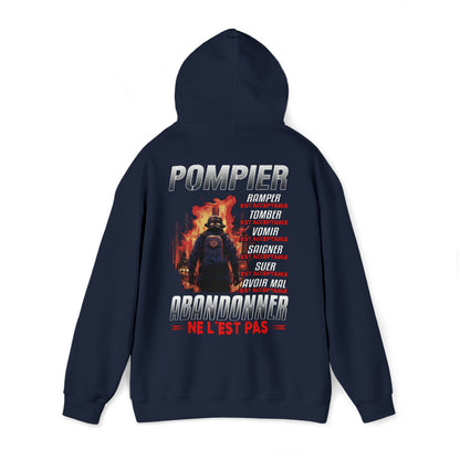 Pompier, ramper, tomber, vomir, saigner est acceptable