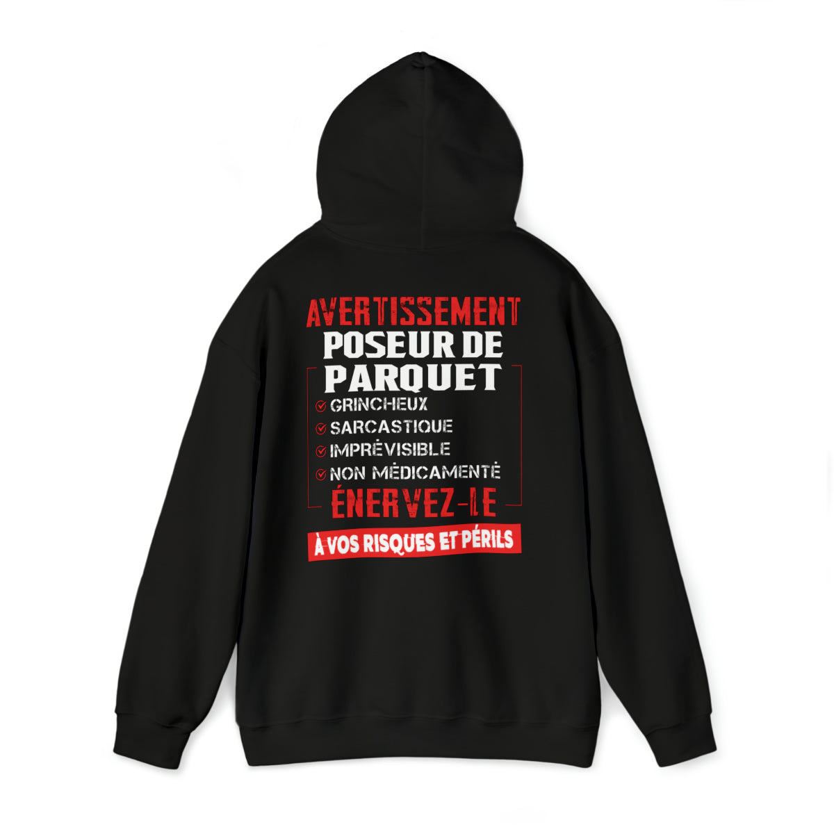 Poseur de Parquet, grincheux, sarcastique, imprévisible, non médicamenté