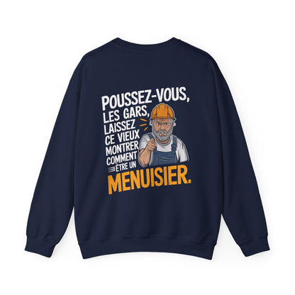 Poussez-vous, les gars, laissez ce vieux montrer comment être un menuisier