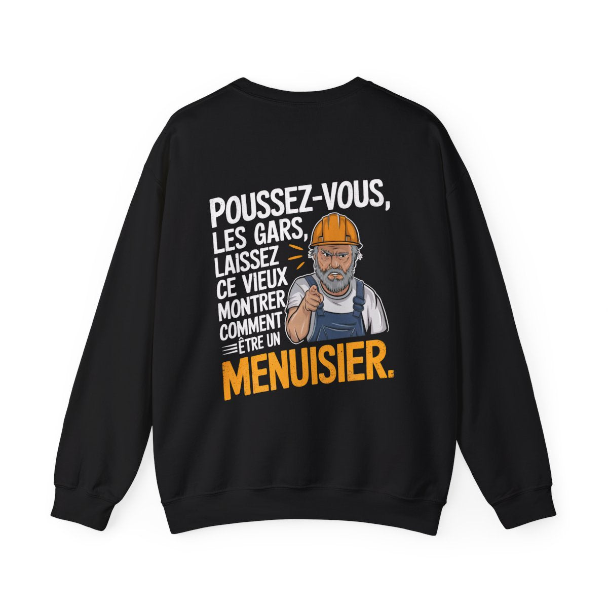 Poussez-vous, les gars, laissez ce vieux montrer comment être un menuisier
