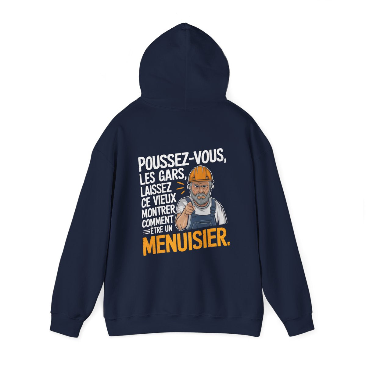 Poussez-vous, les gars, laissez ce vieux montrer comment être un menuisier