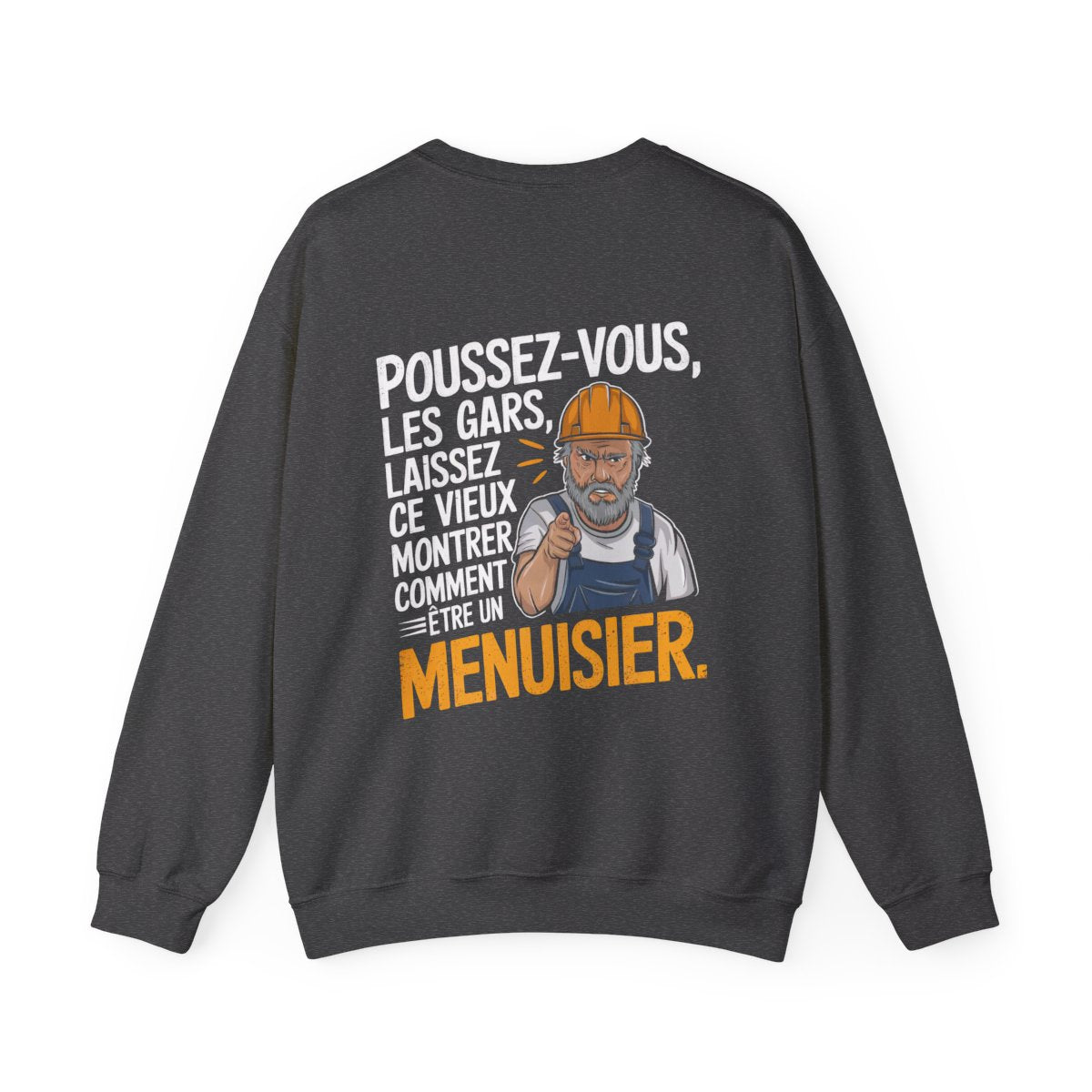 Poussez-vous, les gars, laissez ce vieux montrer comment être un menuisier
