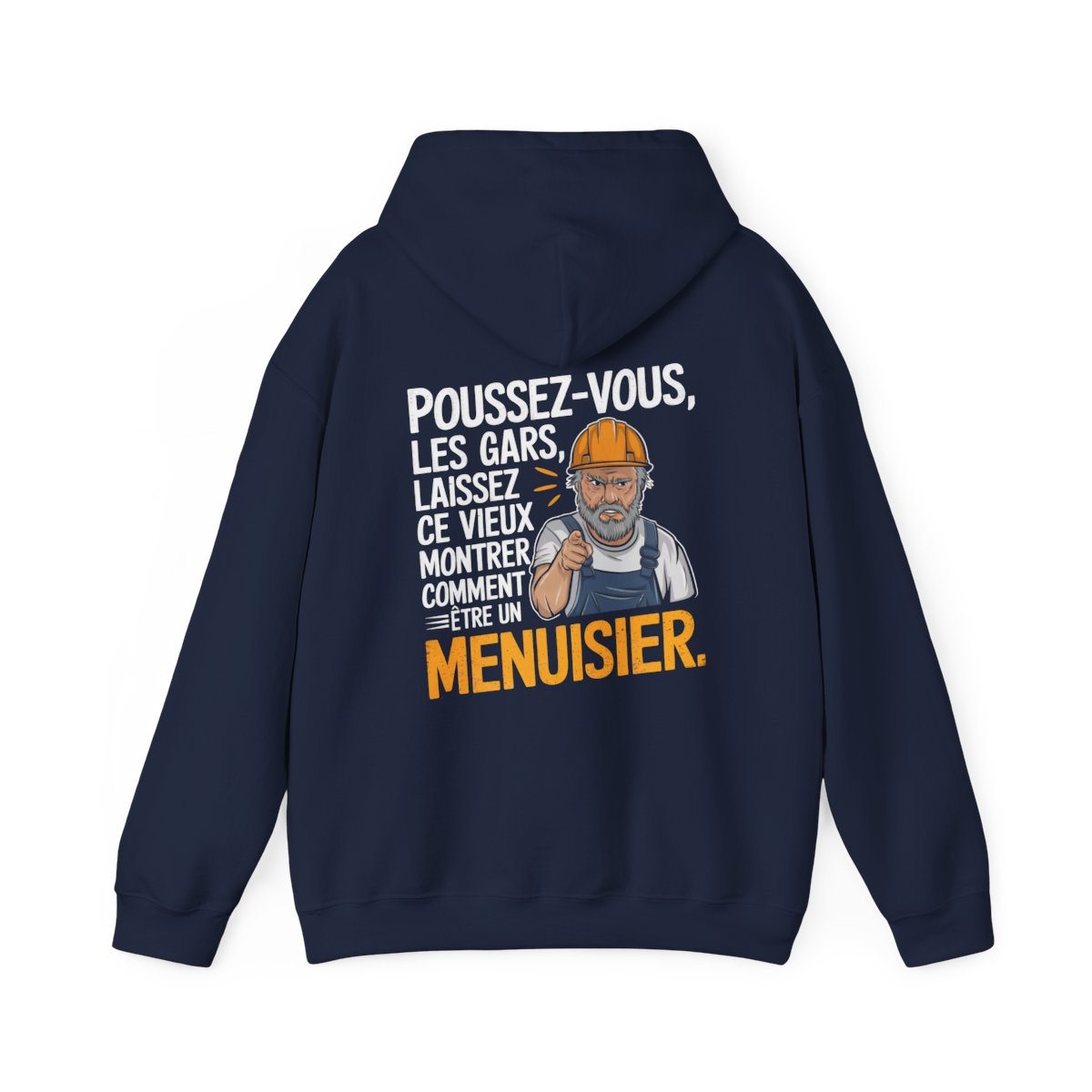 Poussez-vous, les gars, laissez ce vieux montrer comment être un menuisier
