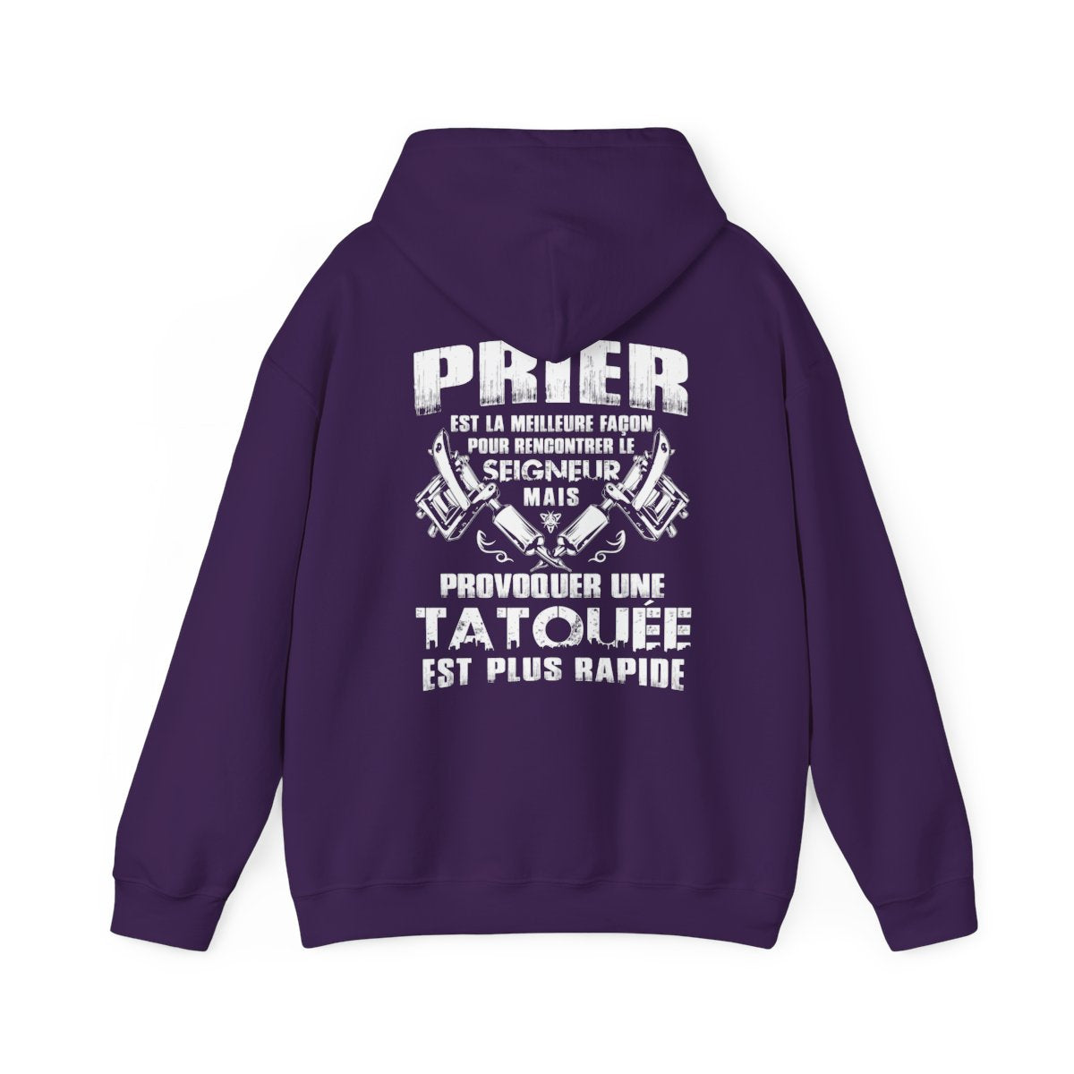 Prier est la meilleure façon pour recontrer le seigneur mais provoquer une tatouée est plus rapide