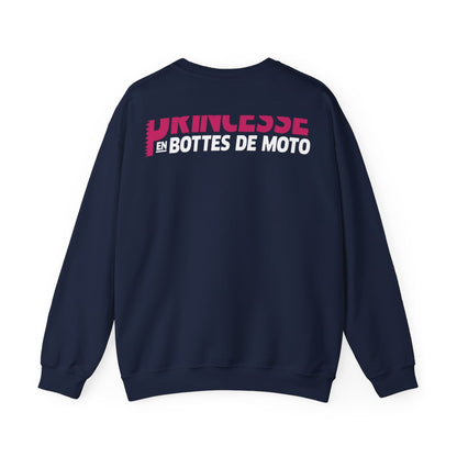 Princesse en bottes de moto