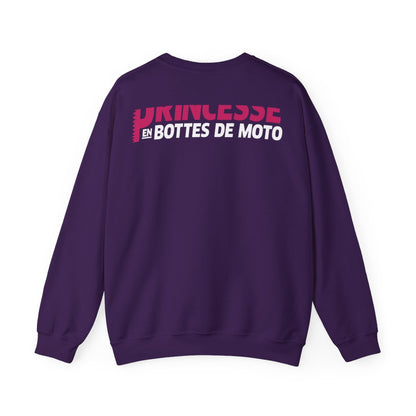 Princesse en bottes de moto