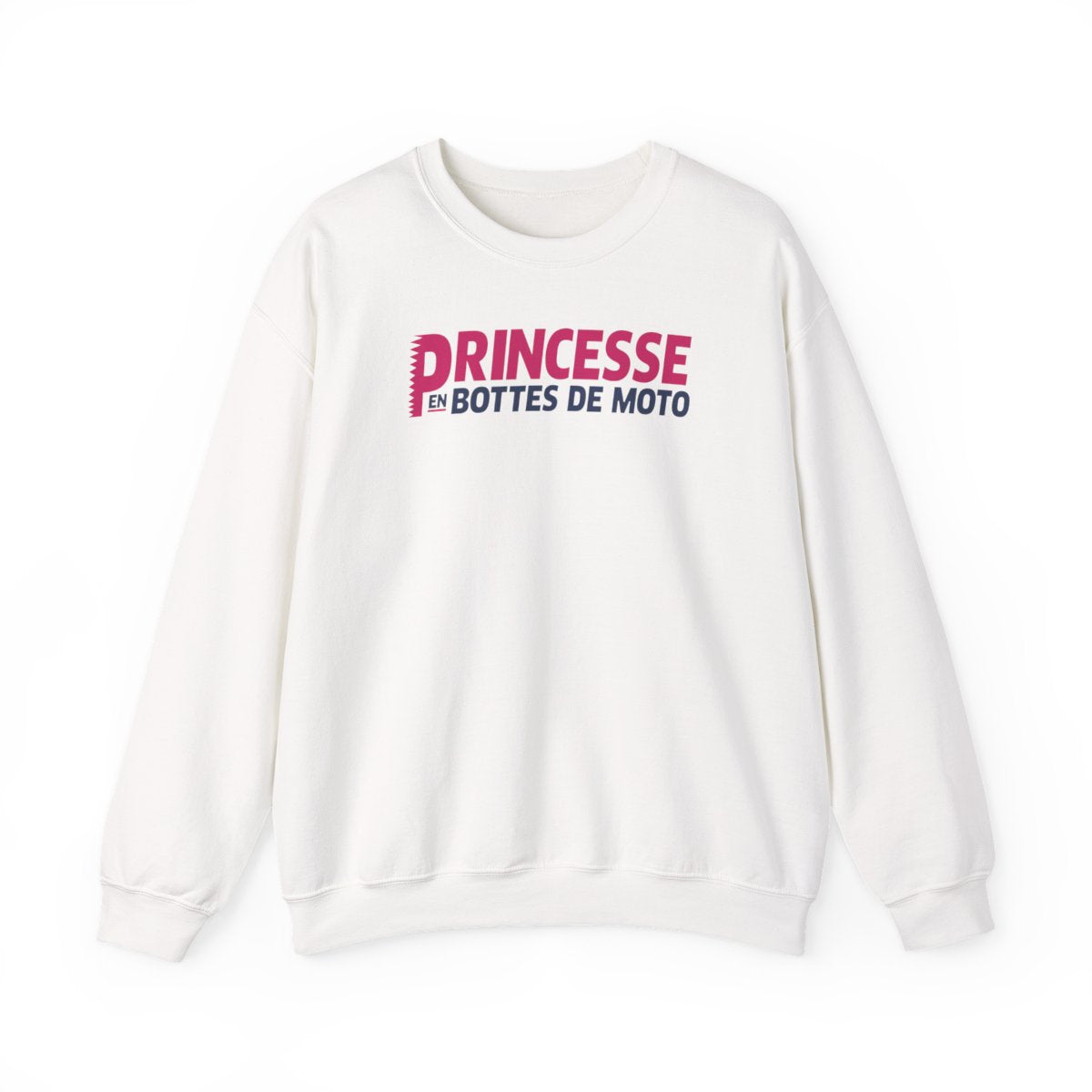 Princesse en bottes de moto