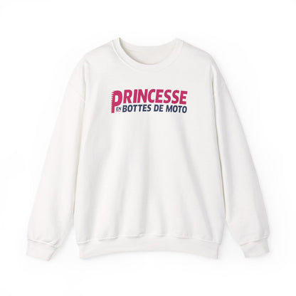 Princesse en bottes de moto