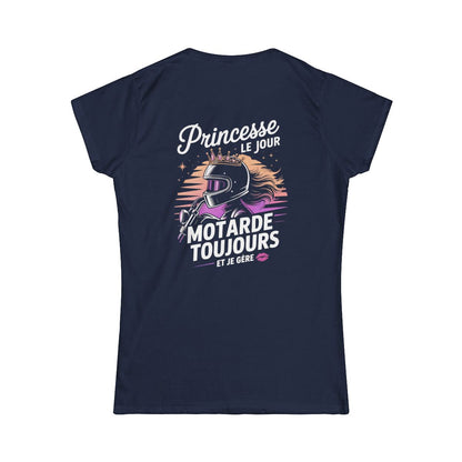 Princesse le jour, motarde toujours, et je gère