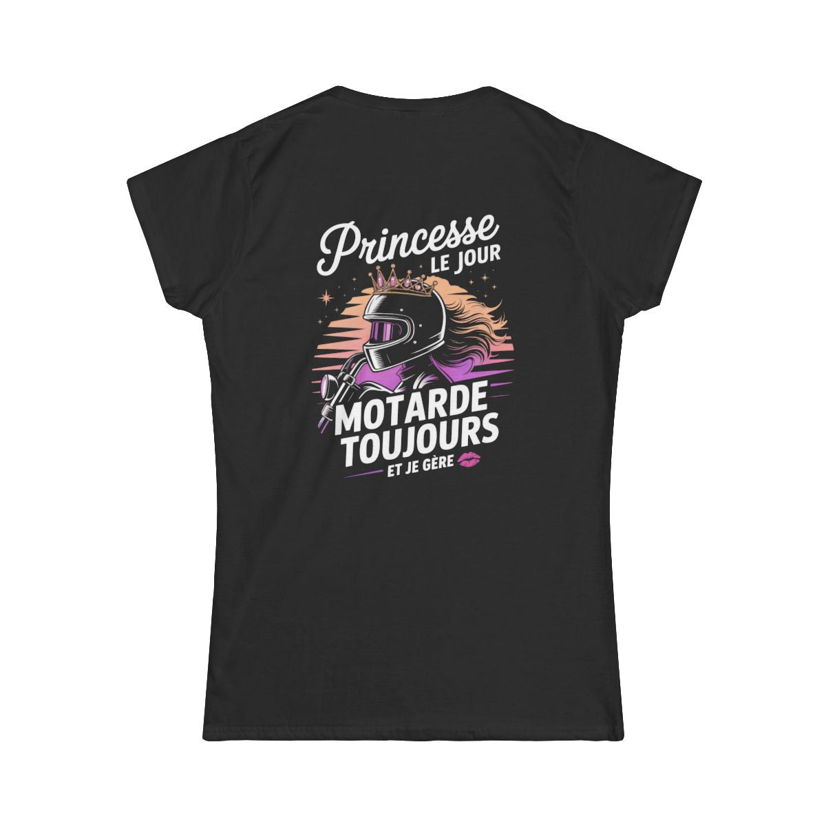 Princesse le jour, motarde toujours, et je gère