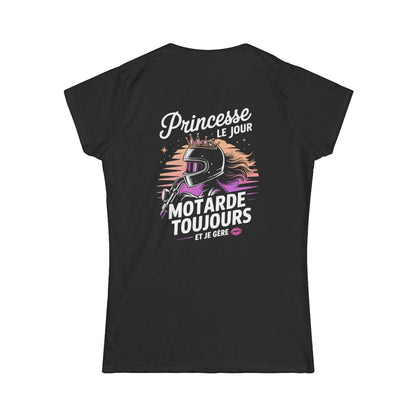 Princesse le jour, motarde toujours, et je gère