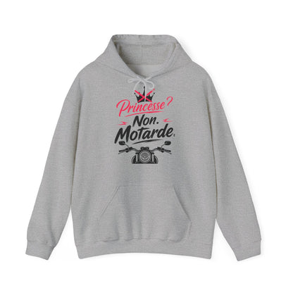 Princesse ? Non. Motarde.