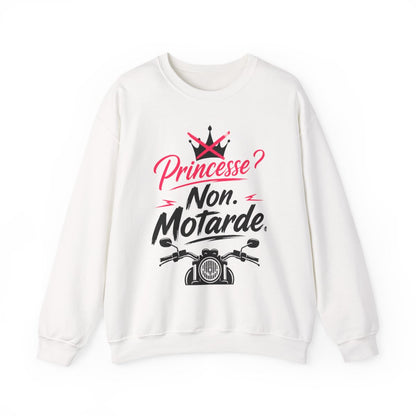 Princesse ? Non. Motarde.