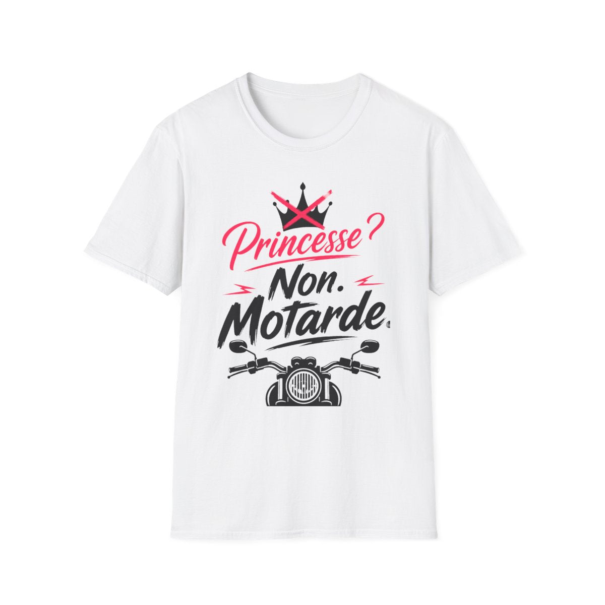Princesse ? Non. Motarde.