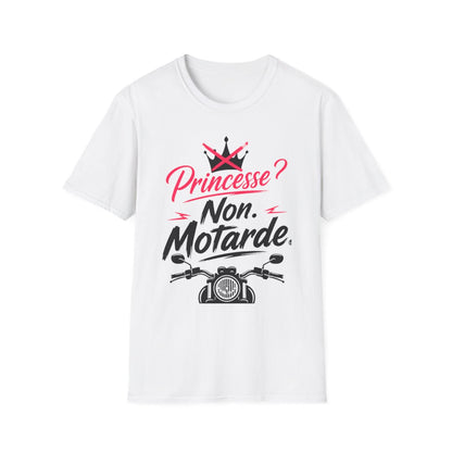 Princesse ? Non. Motarde.