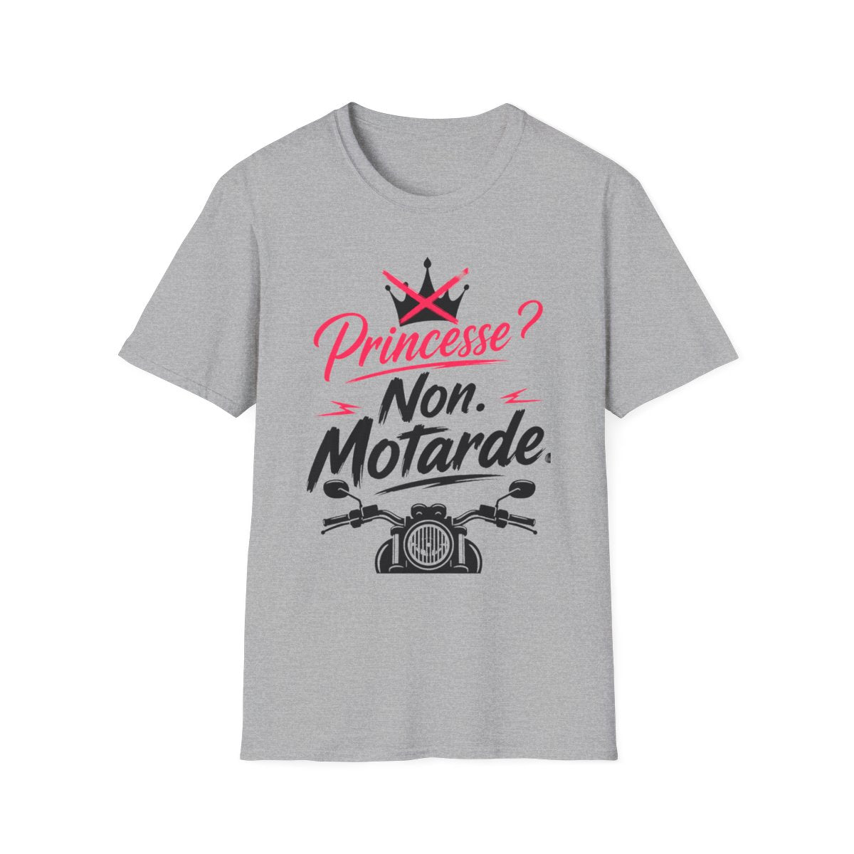 Princesse ? Non. Motarde.