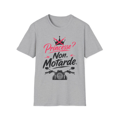 Princesse ? Non. Motarde.