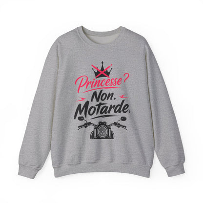 Princesse ? Non. Motarde.