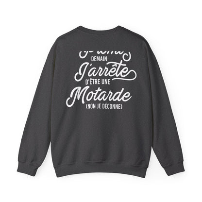 Promis demain j'arrête d'être une motarde, non je déconne