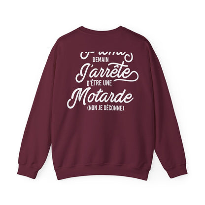 Promis demain j'arrête d'être une motarde, non je déconne