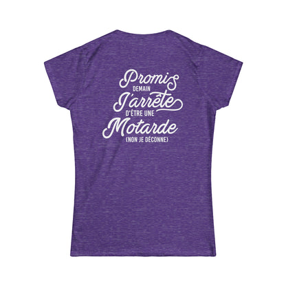 Promis demain j'arrête d'être une motarde, non je déconne