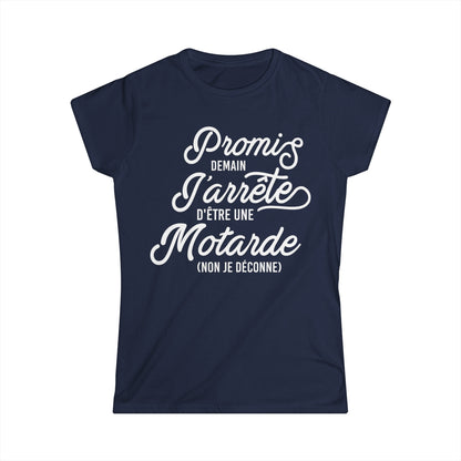 Promis demain j'arrête d'être une motarde, non je déconne