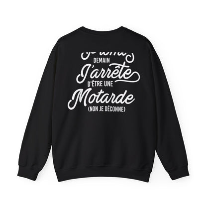 Promis demain j'arrête d'être une motarde, non je déconne