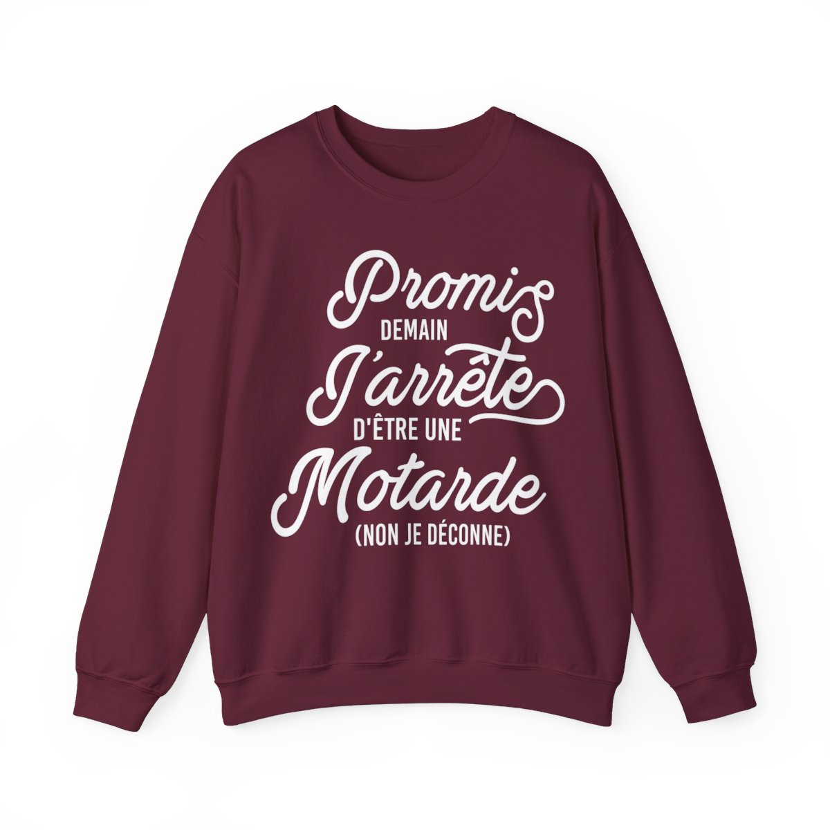 Promis demain j'arrête d'être une motarde, non je déconne