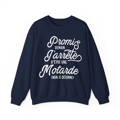 Promis demain j'arrête d'être une motarde, non je déconne