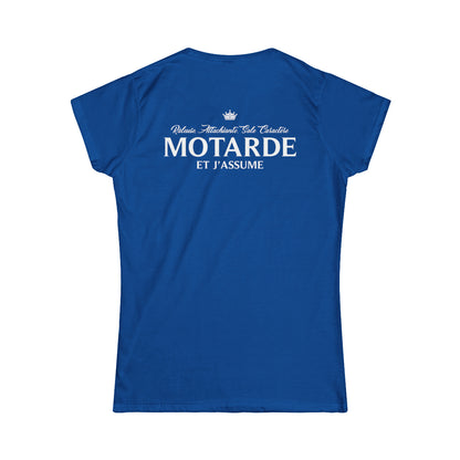 Râleuse, attachiante, sale caractère, motarde et j'assume