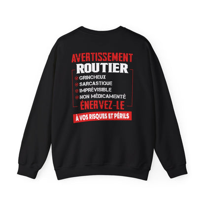 Routier, grincheux, sarcastique, imprévisible, non médicamenté