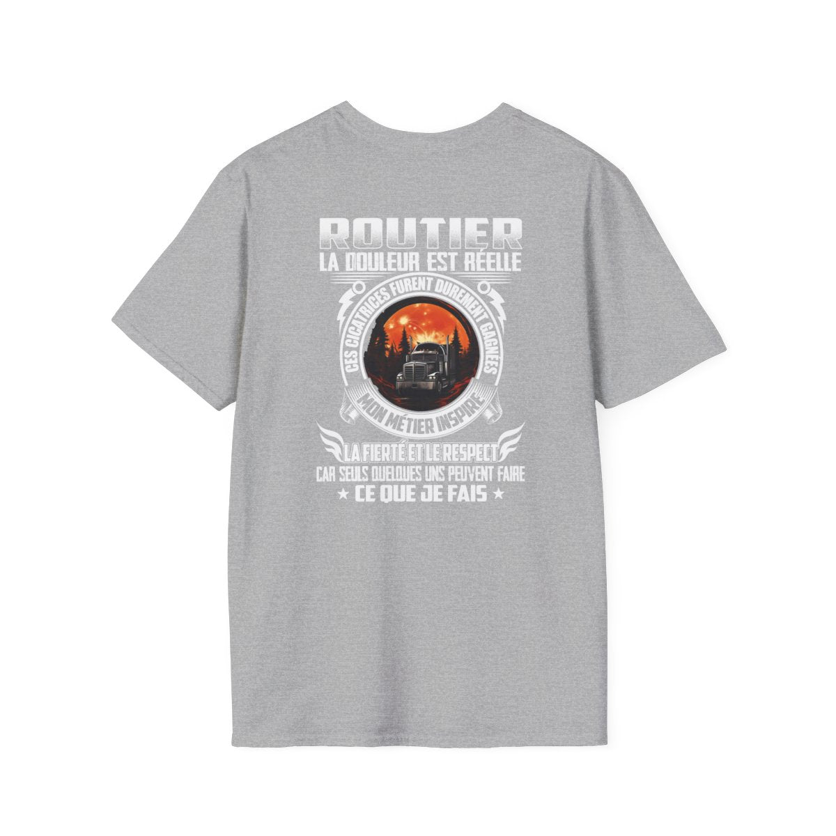 Routier, la douleur est réelle. Ces cicatrices ont été durement gagnées