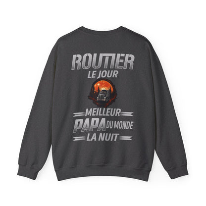 Routier le jour, papa la nuit