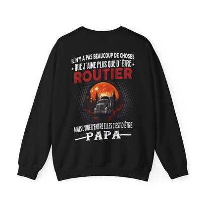 Routier passionné, papa comblé