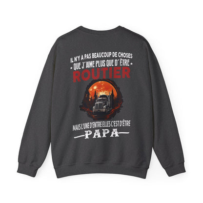 Routier passionné, papa comblé