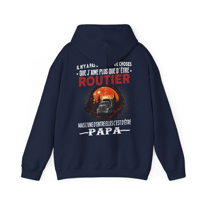 Routier passionné, papa comblé
