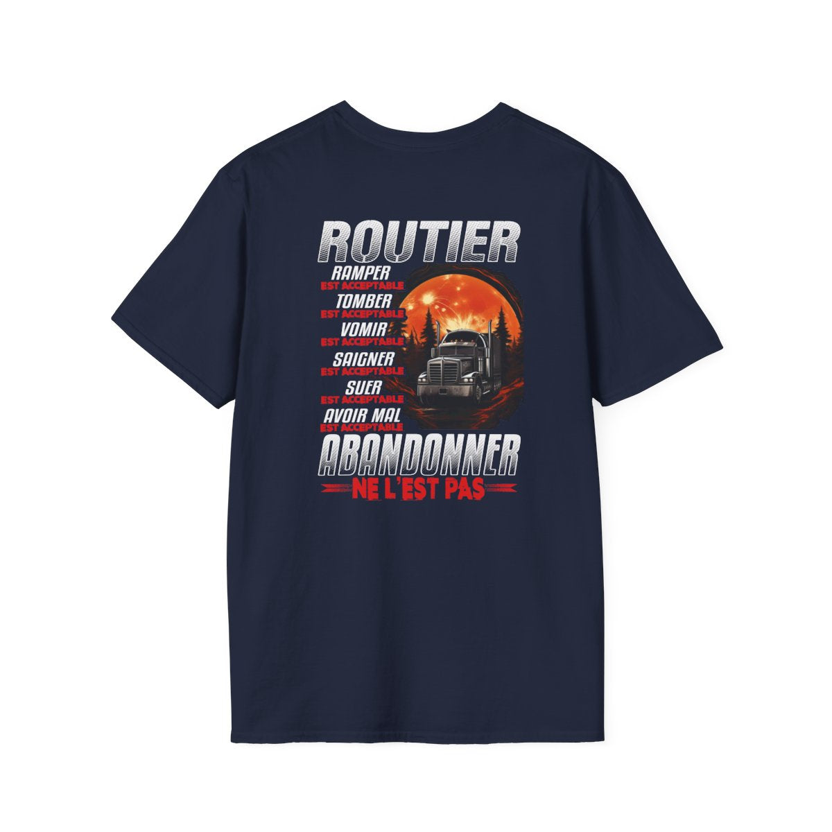 Routier, ramper, tomber, vomir, saigner est acceptable