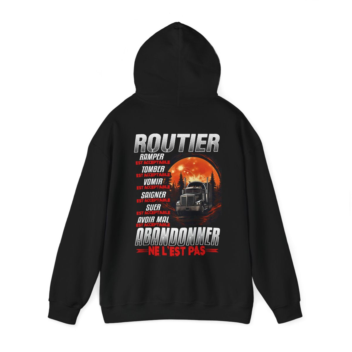 Routier, ramper, tomber, vomir, saigner est acceptable