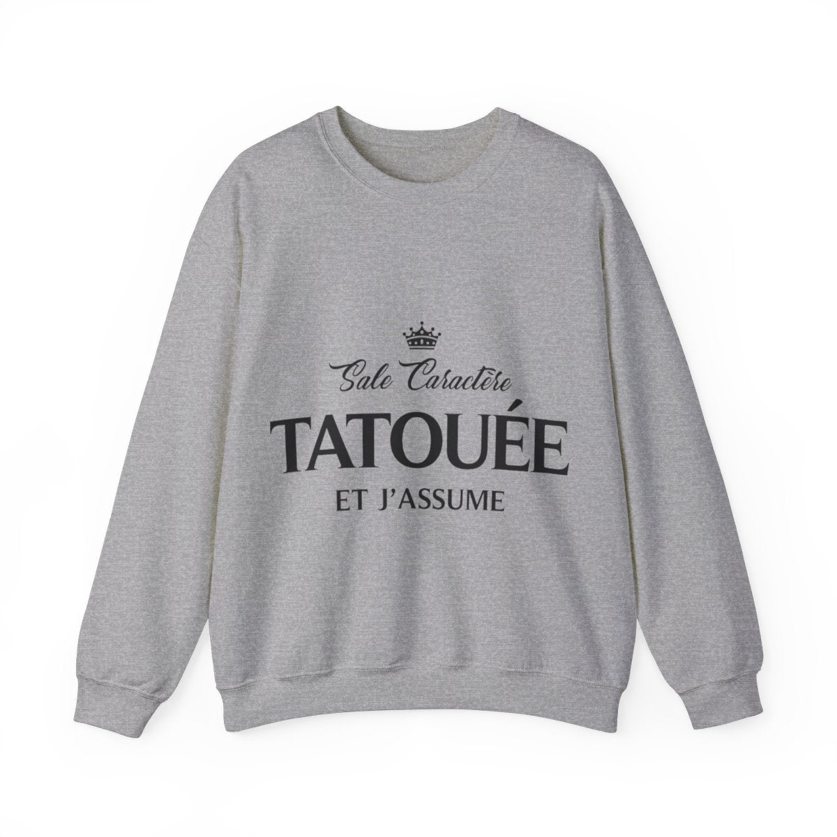 Sale caractère, tatouée et j'assume