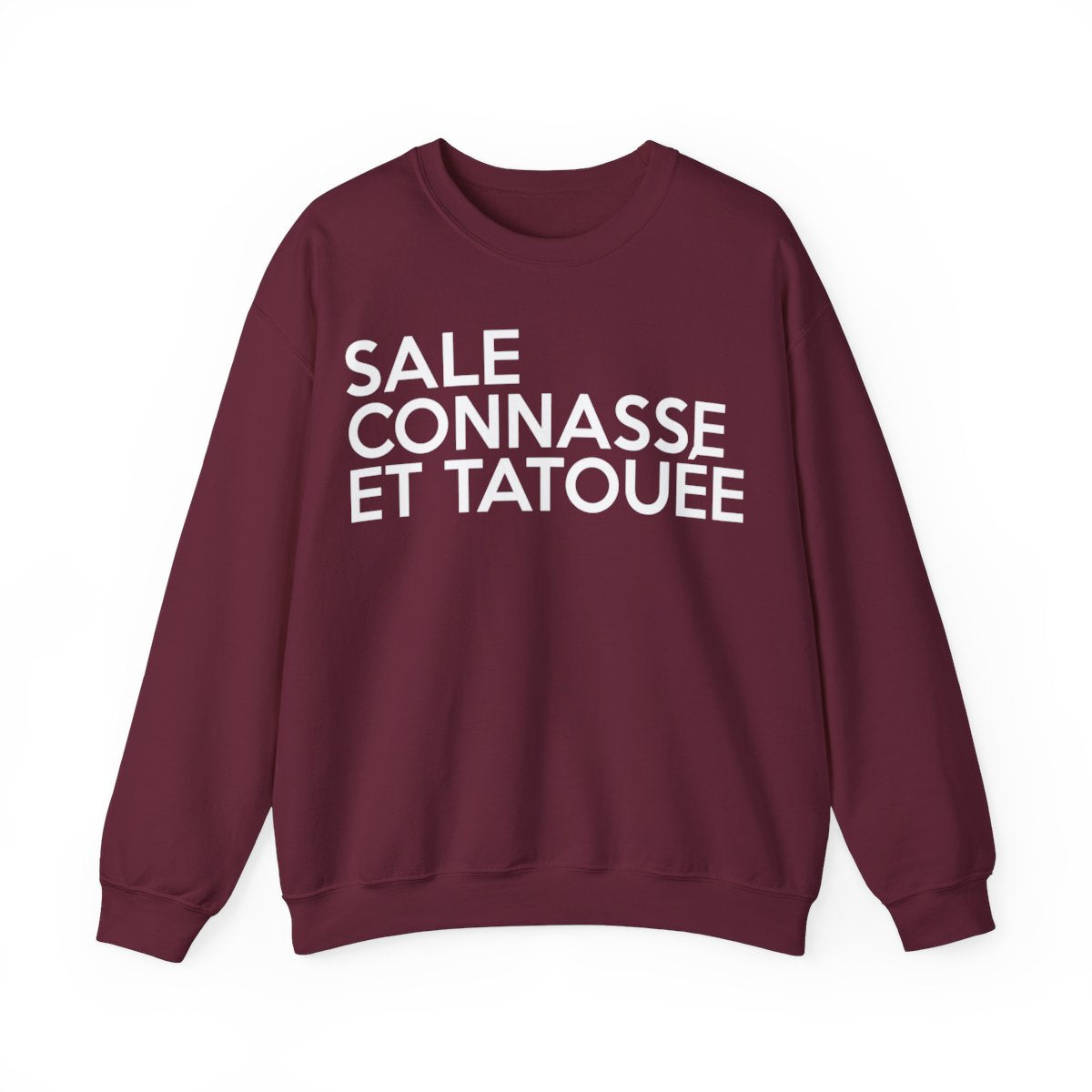 Sale, connasse et tatouée