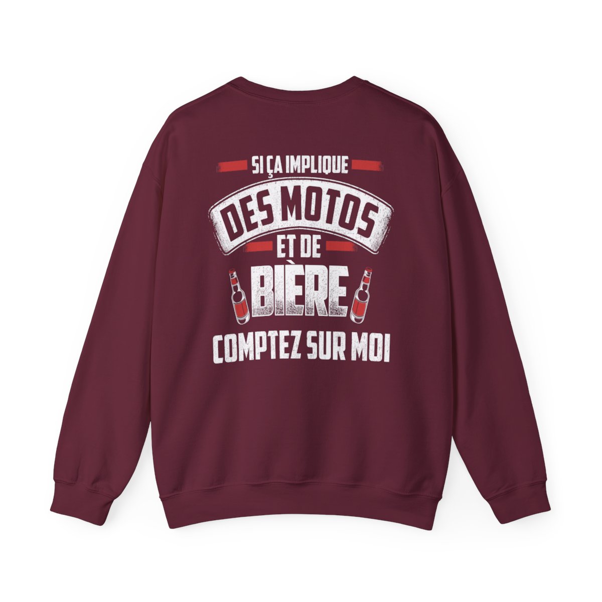 Si ça implique des motos et de bière comptez sur moi