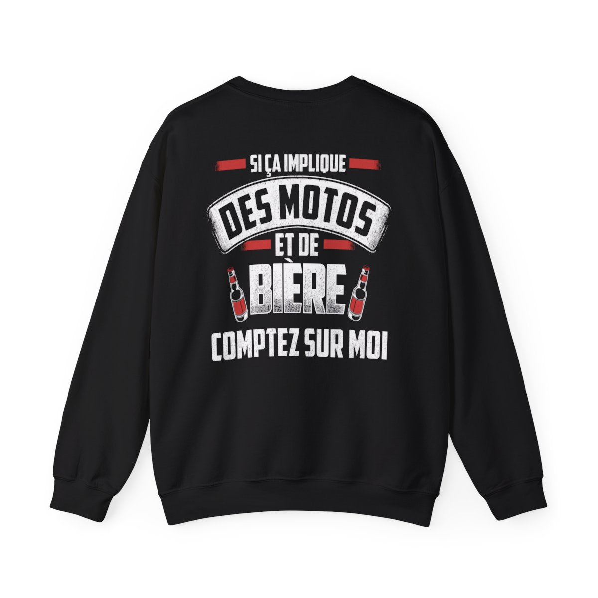 Si ça implique des motos et de bière comptez sur moi
